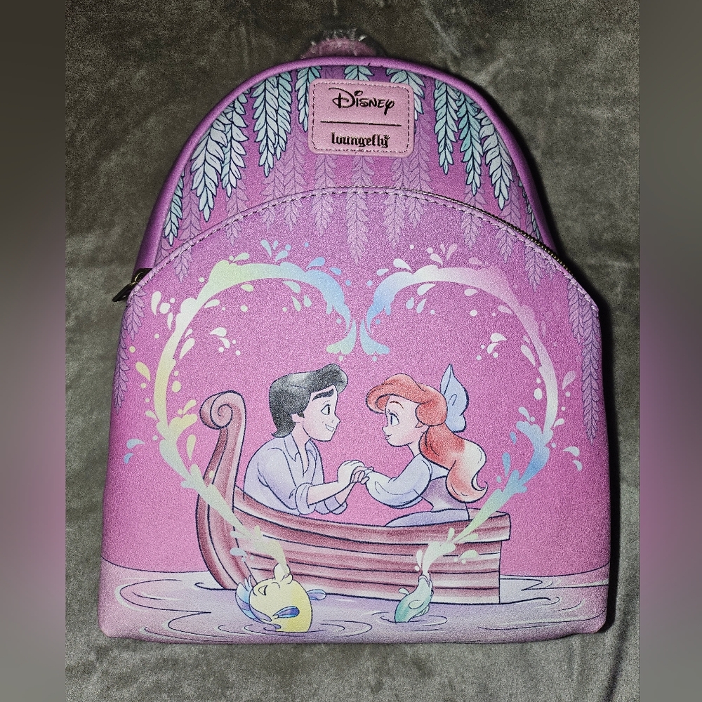 Loungefly Purple Ariel Backpack